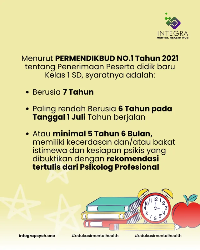 Anak Saya Sudah Siap Masuk SD atau Belum?