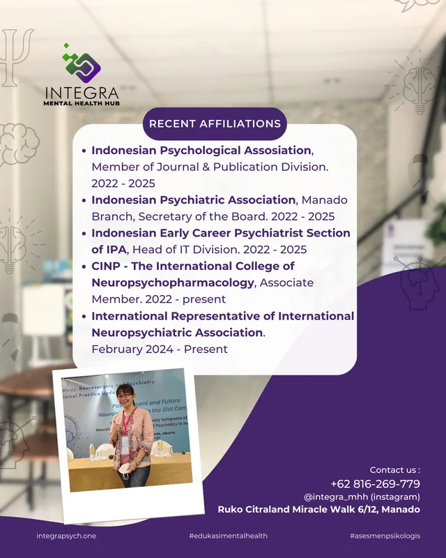 Profesional Profil : dr. Ireine S. C. Roosdy, M.Kes., Sp.KJ (Psikiater)