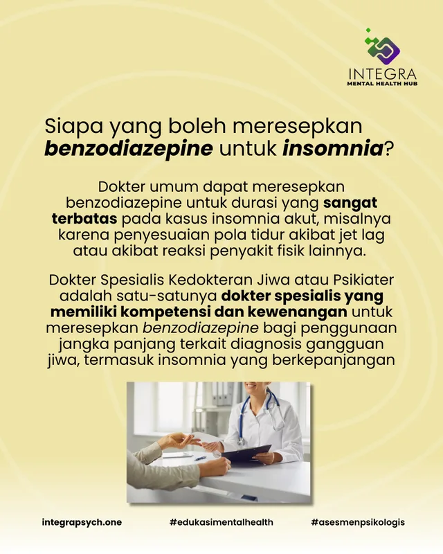 Benzodiazepine - Obat Insomnia yang Bikin Ketergantungan?