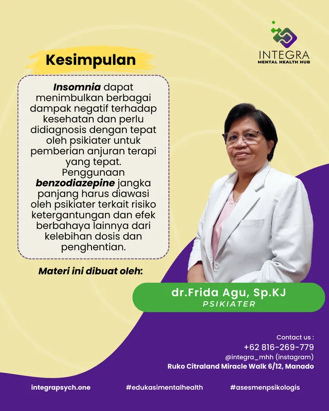 Benzodiazepine - Obat Insomnia yang Bikin Ketergantungan?