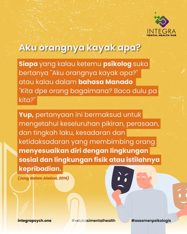 Eva S. Kaumbur, M.Psi., Psikolog : Mengenal Kepribadian.