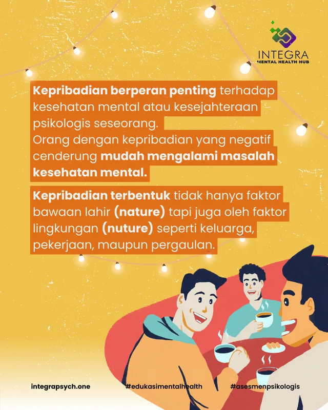 Eva S. Kaumbur, M.Psi., Psikolog : Mengenal Kepribadian.