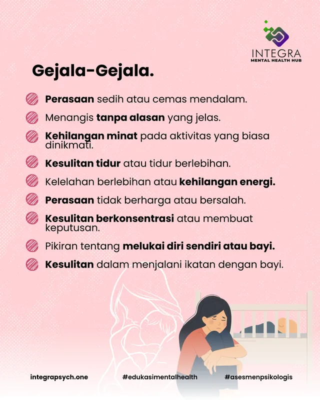 Fielia A. Litlenoni, M.Psi., Psikolog : Depresi Pasca Melahirkan.