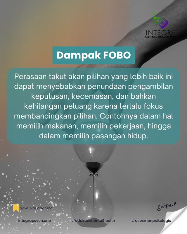 FOBO: ketika terlalu banyak pilihan justru membuat kita lumpuh