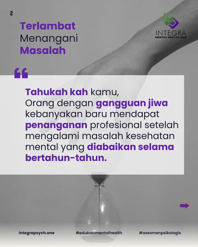 Jangan Sampai Terlambat!