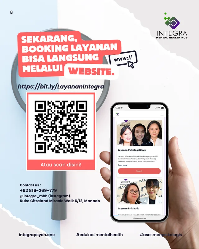 Kesehatan mental dan fisik saling mendukung.