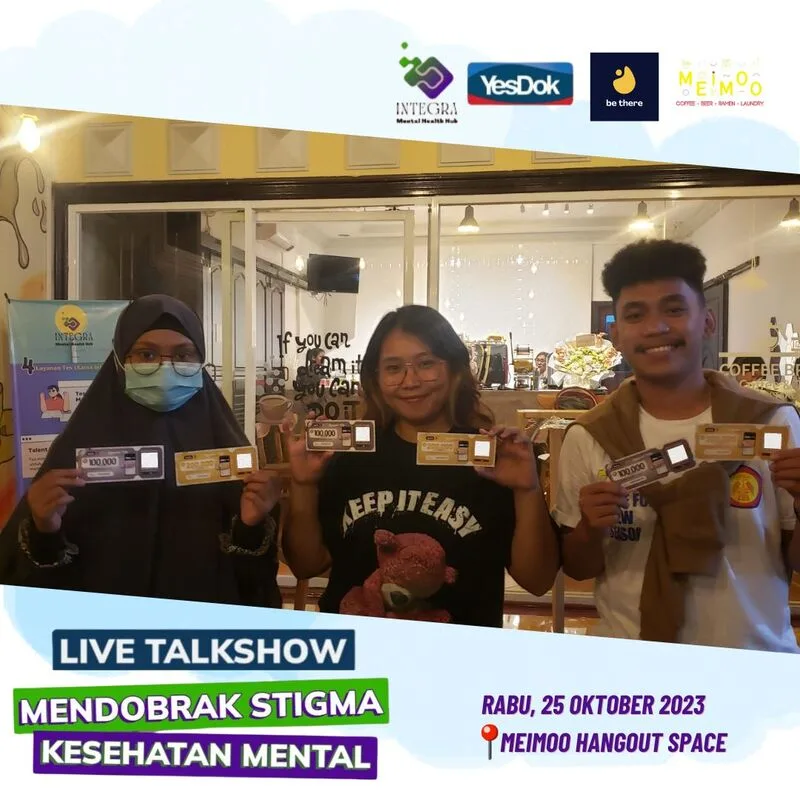 Live Talkshow: Mendobrak Stigma Kesehatan Mental