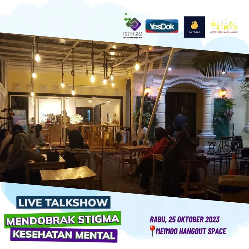 Live Talkshow: Mendobrak Stigma Kesehatan Mental