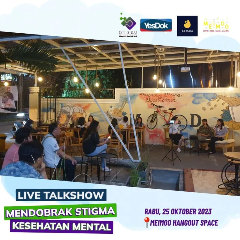 Live Talkshow: Mendobrak Stigma Kesehatan Mental