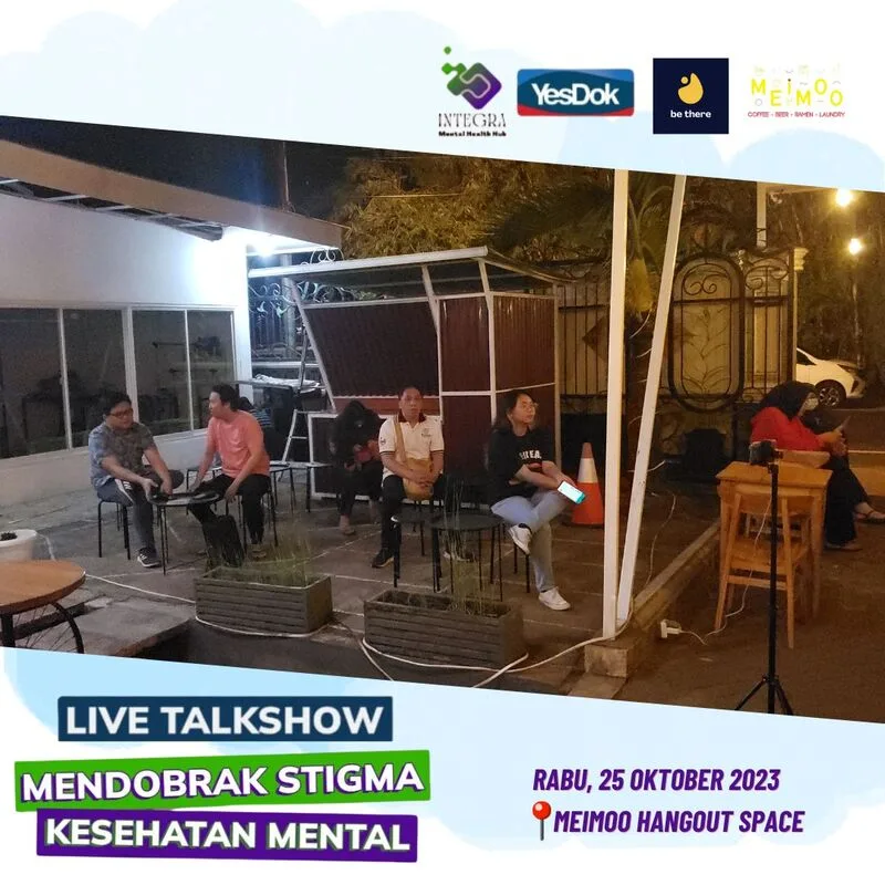 Live Talkshow: Mendobrak Stigma Kesehatan Mental