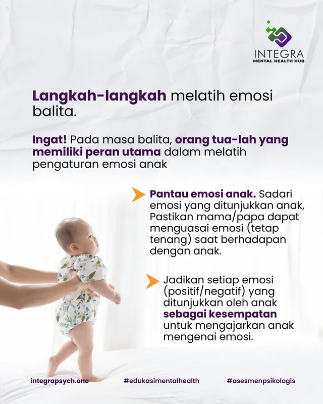 Melatih Emosi Balita, Mungkinkah?