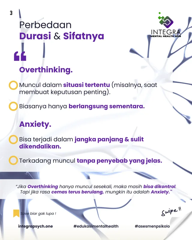 Overthinking vs. Anxiety: Apa Bedanya?