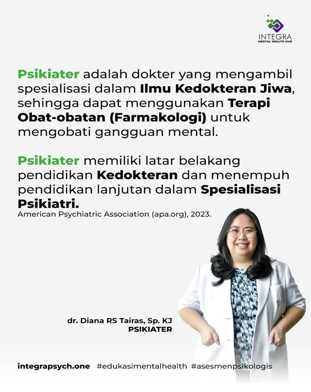 Pahami perbedaan Psikiater & Psikolog