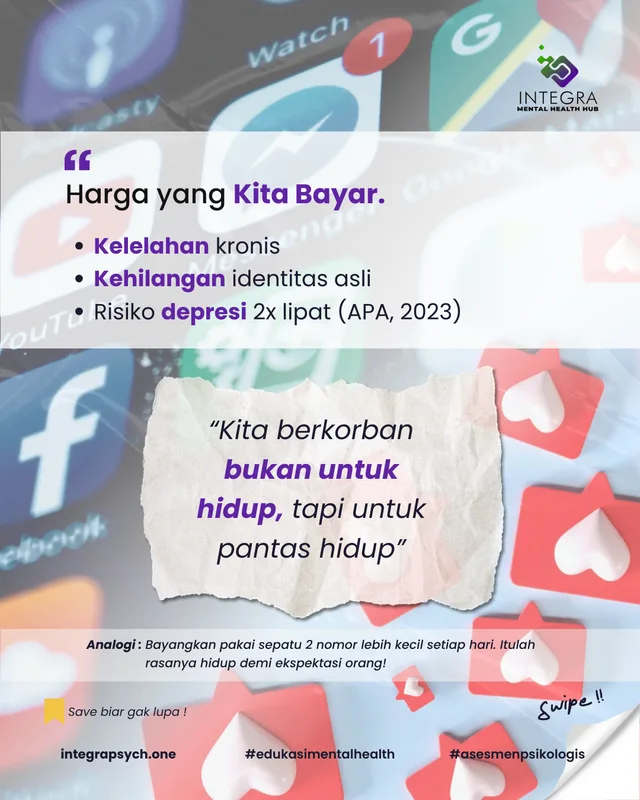 Pernah ngerasa : Kalau aku memilih diri sendiri, aku egois ? itu alarm palsu dari otak kita!