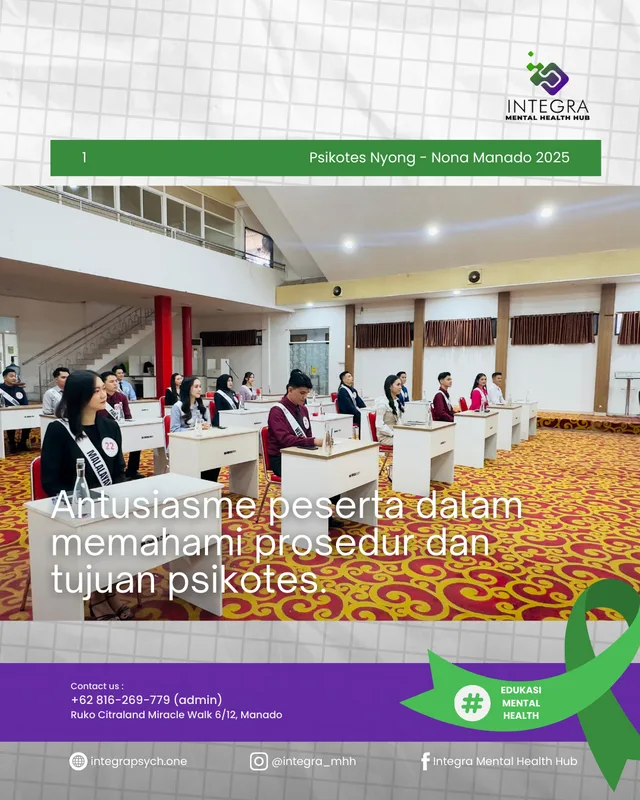 Psikotes Nyong-Nona Manado 2025 by Integra Mental Health Hub
