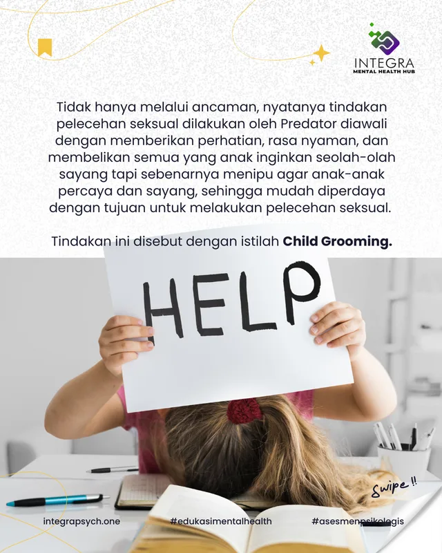 Sayang tulus atau pura-pura? Waspada Child Grooming