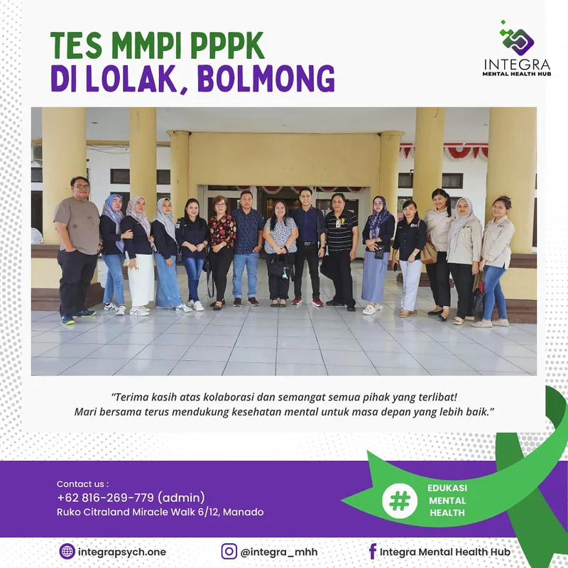 TES MMPI PPPK DI LOLAK BOLMONG