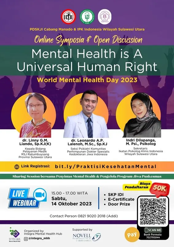 World Mental Health Day 2023: Mental Health is a Universal Human Right