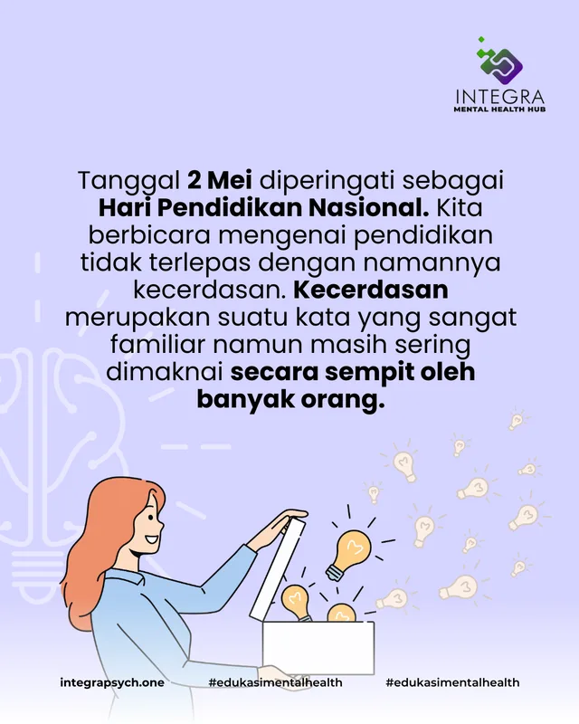 Yuk! Pahami Kecerdasan dengan Tepat.