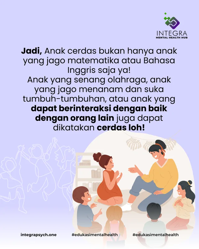 Yuk! Pahami Kecerdasan dengan Tepat.